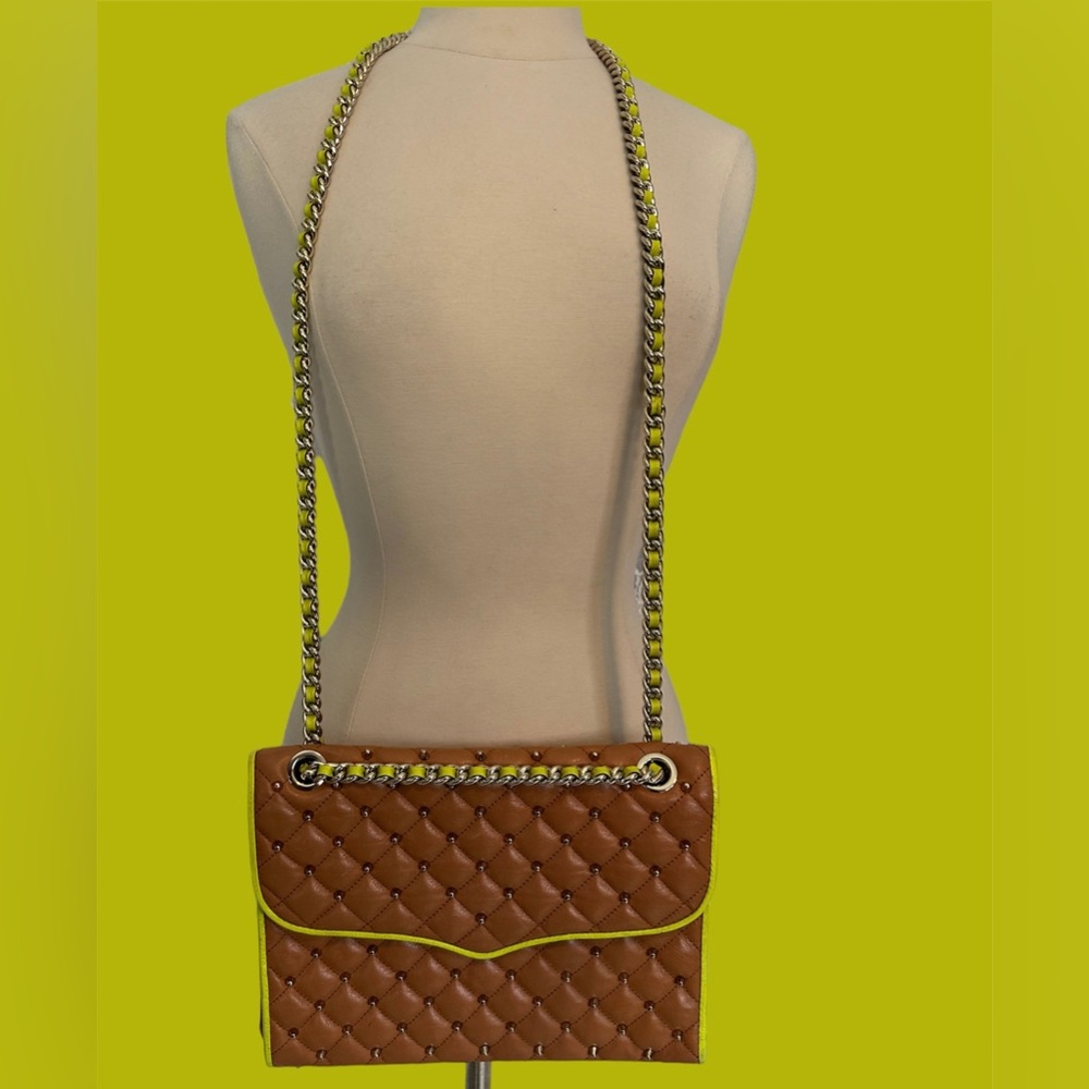 Rebecca Minkoff quilted studded handbag